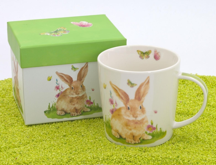Henkelbecher Porzellan Trend Mug Mr. Rabbit 350ml