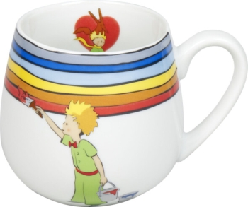 Kuschelbecher Porzellan Der Kleine Prinz - Regenbogen 420ml