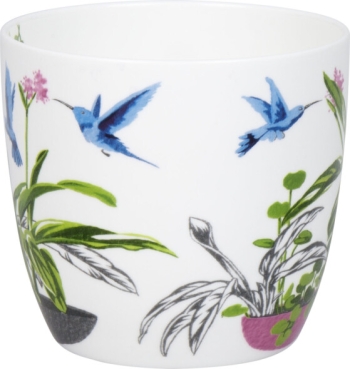 Henkelbecher Porzellan Urban Jungle - Birds of Paradise by Aurore 425ml
