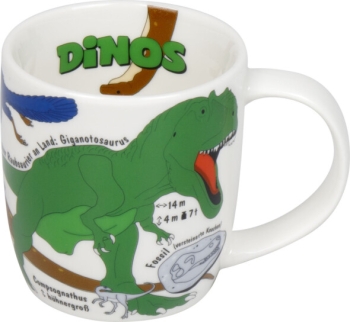 Wissensbecher Porzellan Wissensbecher Kid`s Dinos 230 ml