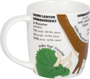 Wissensbecher Porzellan Wissensbecher Kid`s Dinos 230 ml