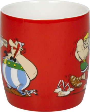 Henkelbecher Porzellan Asterix - Boxen 400ml
