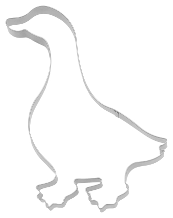 XXL Ausstecher Gans Edelstahl 16cm