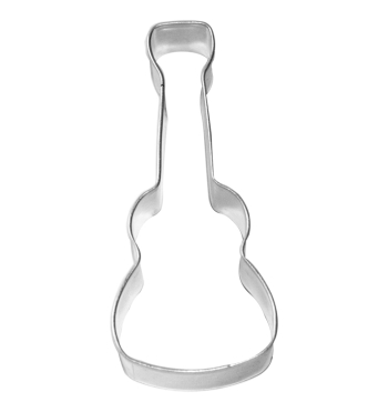 Ausstecher Gitarre Edelstahl 8cm