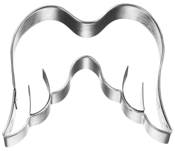 Ausstecher Flügel Fee / Engel Edelstahl 7,5cm