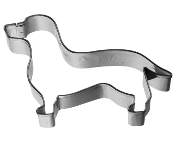 Ausstecher Hund Dackel Edelstahl 7cm