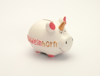 Sparschwein Schweinhorn 9 x 12,5 cm