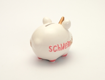 Sparschwein Schweinhorn 9 x 12,5 cm
