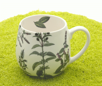 Kuschelbecher Deckel & Sieb Porzellan Tea for you - My favourite tea Pfefferminze 420ml