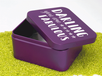 Geschenkbox Colour Splash - Darling 12 x 10 x 6 cm