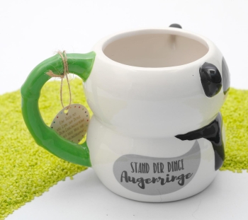 Motiv-Tasse Panda - Stand der Dinge Augenringe 500 ml