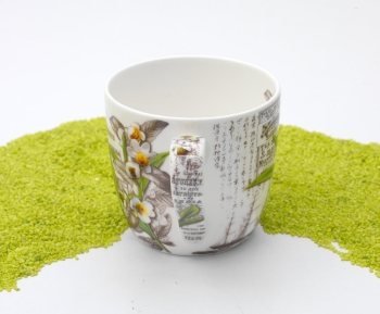 Henkelbecher Porzellan Tea Break 425ml