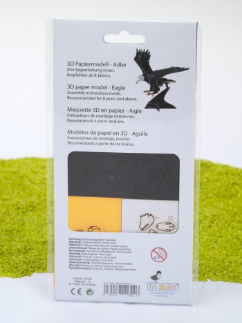 3D Papiermodell Adler