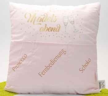 Kissen Sofahelden All you need is Mädelsabend