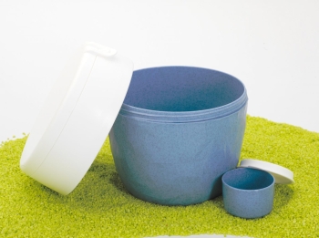 Bento Box Club Organic in organic blue