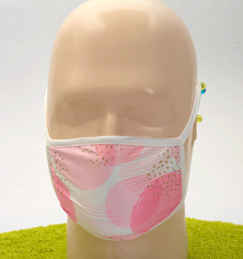 Mund-Nasen-Maske Rosegold