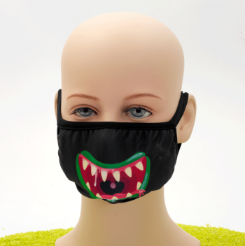 Kinder Mund-Nasen-Maske Monstersmile