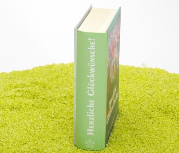 Geschenkschachtel Buch - Herzliche Glückwünsche