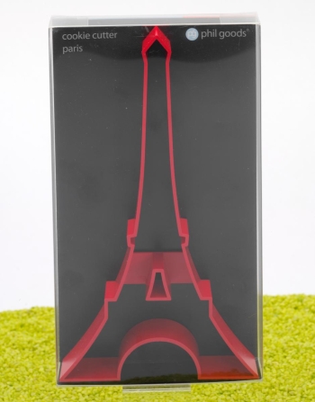 Ausstecher Eiffelturm Paris in rot