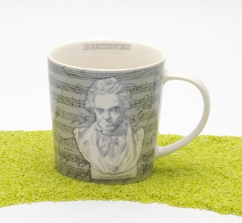 Henkelbecher Porzellan Trend Mug Beethoven 350ml