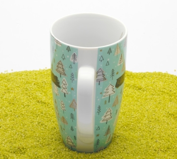 XL Tasse Porzellan Oh Du fröhliche... 400 ml