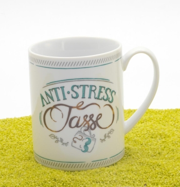 XL Tasse Porzellan Anti-Stress Tasse 600 ml