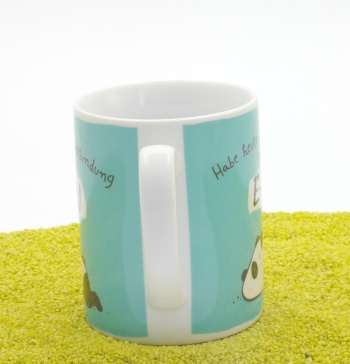 XL Tasse Porzellan E-lan Tasse 600 ml