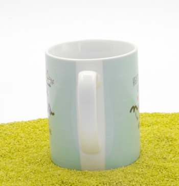 XL Tasse Porzellan Heute Tasse 600 ml