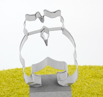 Ausstecher Katzenpaar Edelstahl 8cm