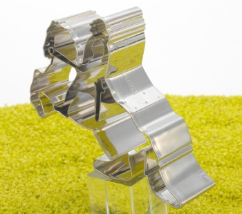 Präge-Ausstecher Der Goldene Reiter Dresden Edelstahl 11,5cm