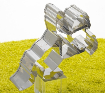 Präge-Ausstecher Der Goldene Reiter Dresden Edelstahl 11,5cm