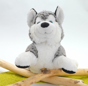 Plüschtier Schlittenhund Husky 43cm