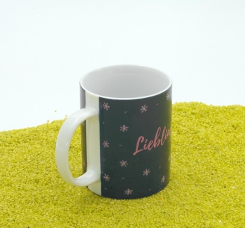 Zaubertasse Porzellan Lieblingsmensch 350 ml