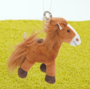 Schlüsselanhänger mit Karabinerhaken Pferd Magic 11cm