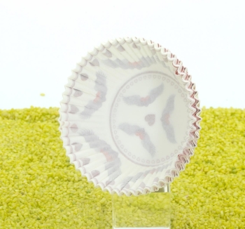 Papierbackförmchen Maxi Fliegende Herzen 50Stk