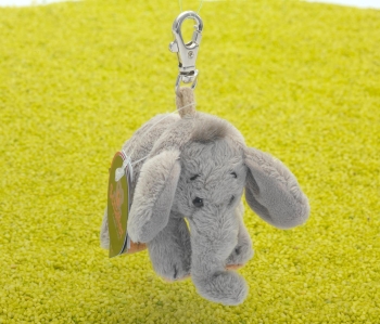 Schlüsselanhänger mit Karabinerhaken Elefant Sugar 11cm