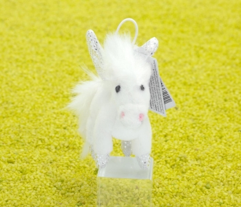Schlüsselanhänger Supermini Dreamworld Pegasus Fantasy silber 6cm