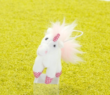 Schlüsselanhänger Supermini Dreamworld Einhorn pink 6cm