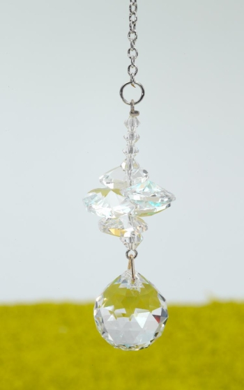 Kleine Kaskade Kugel Kristall mit swarovski elements