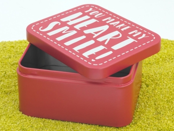 Geschenkbox Colour Splash - Smile 12 x 10 x 6 cm