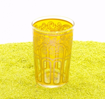 6er Set Teeglas Hassieb 120 ml in 6 verschiedenen Farben