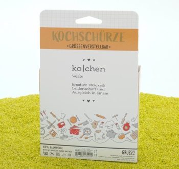 Küchenschürze Kochen 87 x 70 cm