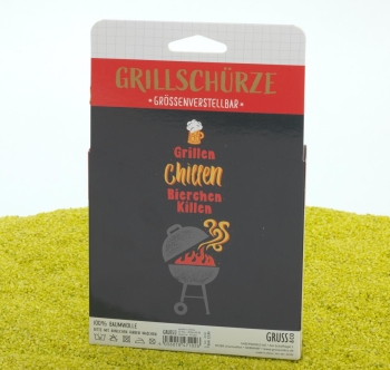 Küchenschürze Chillen 87 x 70 cm