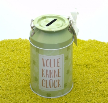 Glückskännchen Spardose "Volle Kanne Glück"