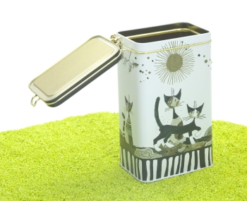 Vorratsdose mit Verschluss Kaffee Tee Wachtmeister - Cats Sepia