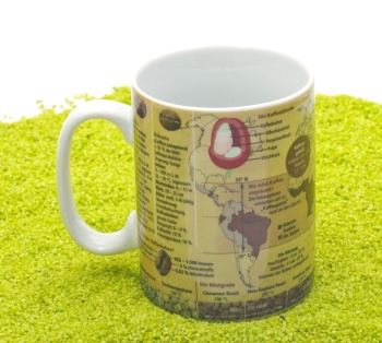 Wissensbecher Porzellan Kaffeewissen (Kaffee) 490ml