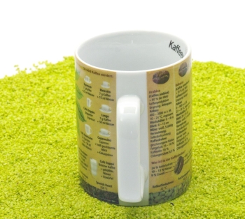Wissensbecher Porzellan Kaffeewissen (Kaffee) 490ml