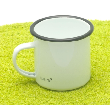 Tasse aus Emaille Lama 300ml