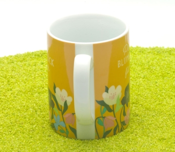 XL Tasse Porzellan Garten 600 ml