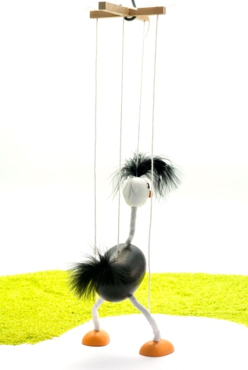 Marionette Strauß 33 cm